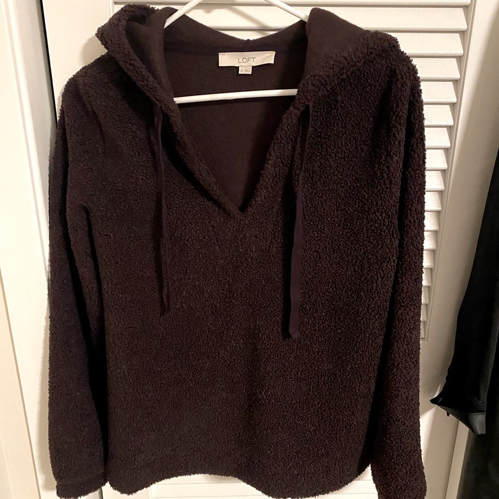 LOFT Sherpa Hoodie
